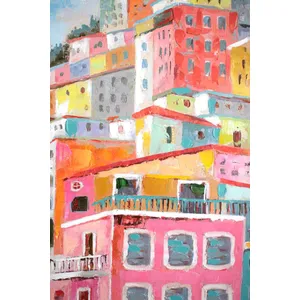 Colorful Houses Painting 2
