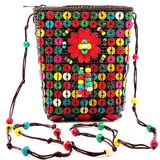 CROSS-BODY BACKPACK - WATERCOLOR SHELLS 1