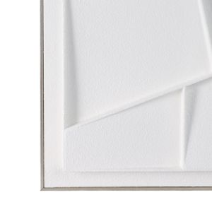 HACKETTCREST SET OF 4 WHITE ART 20 (IN) 7