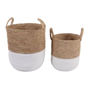 DURBANRIDGE SET OF 2 BROWN STORAGE 23 (IN) 5