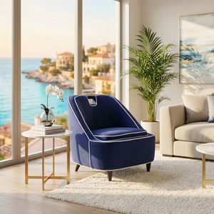 GRIFFINWORTH BLUE CHAIR 31 (IN) 11