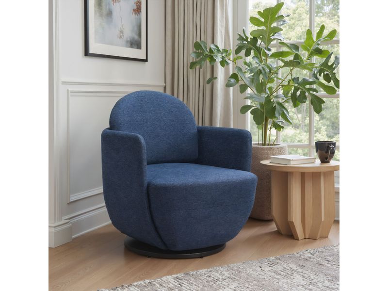 Bant Swivel Chair Blue 9