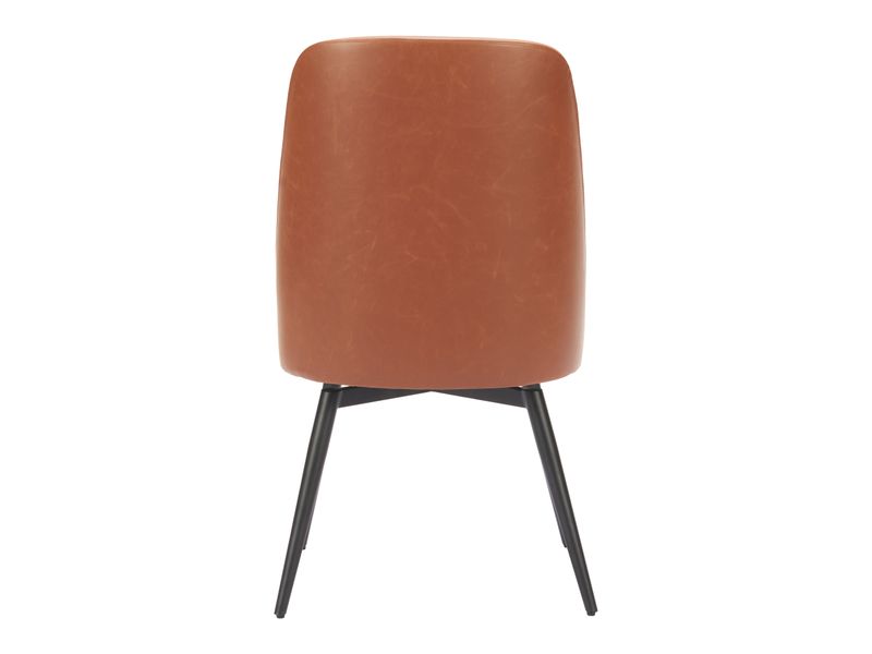 Keppel Swivel Dining Chair Brown 5