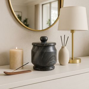 CHLOEMORE GRAY JAR 7 (IN) 13