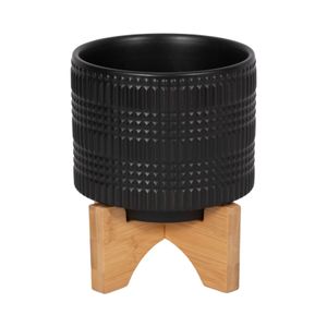 LYNNWELL BLACK PLANTER 5 (IN) 1