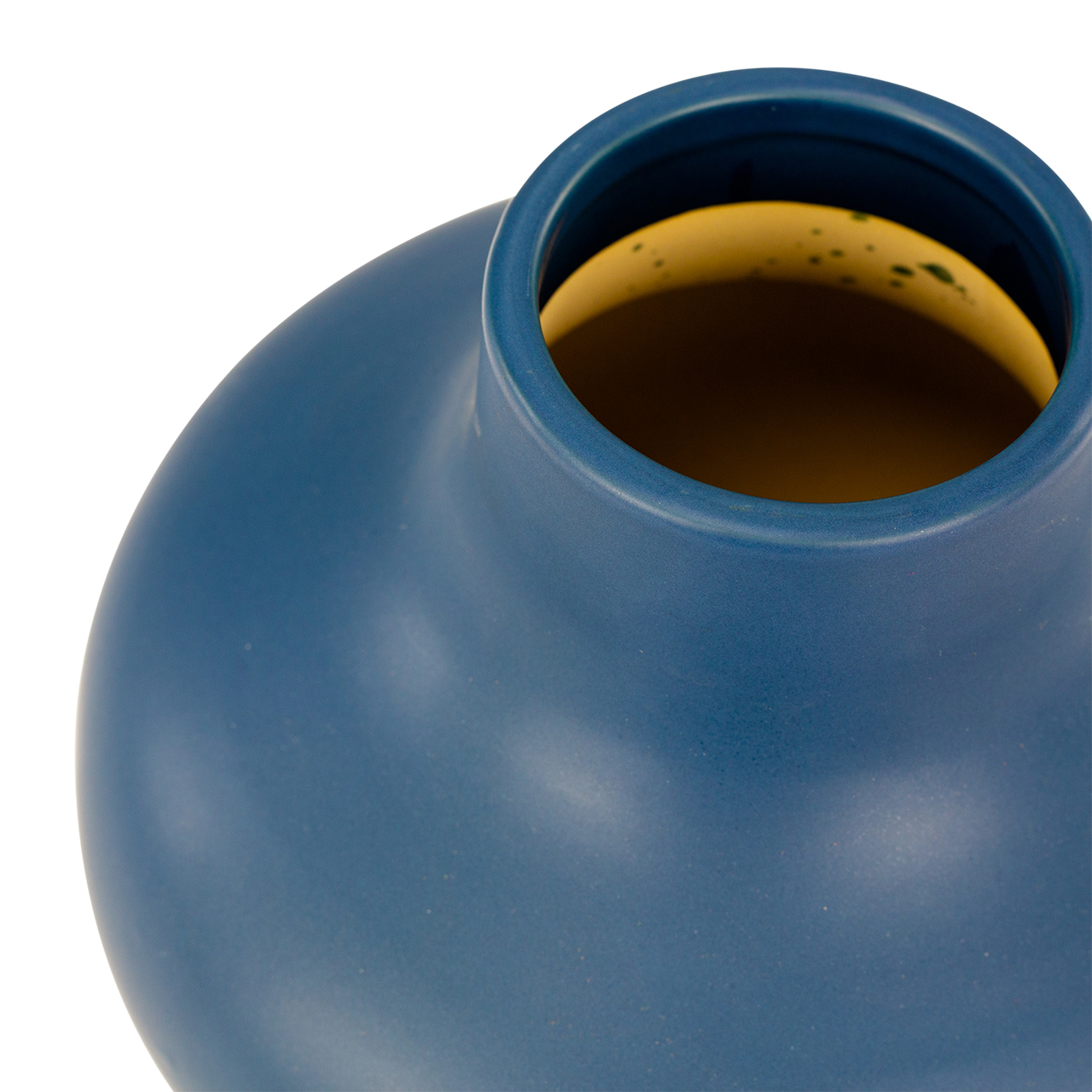 Cobalt Short Vase -SB 3
