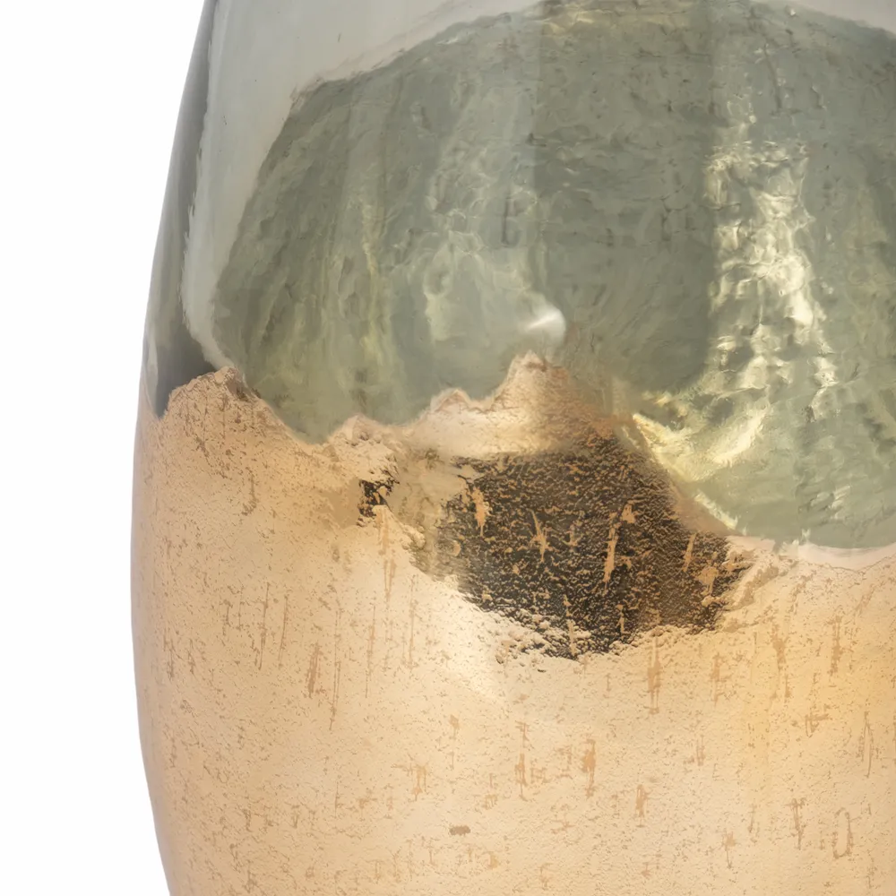 REEDMORE CLEAR GLASS VASE 15 (IN)