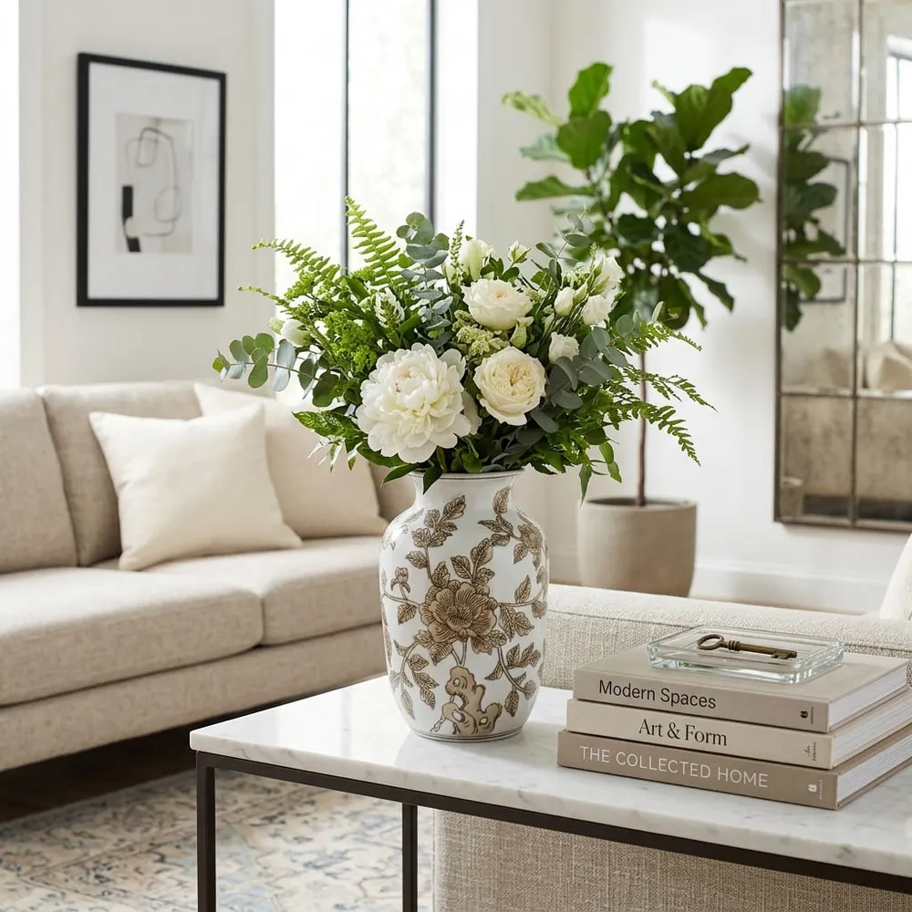 WARDFIELD BROWN CHINOISERIE 10 (IN)