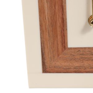 HALSEYFIELD IVORY CLOCK 6 (IN) 7