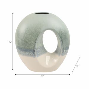 CHLOEOAK BLUE VASE 10 (IN) 10
