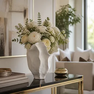 GLASERVALE IVORY VASE 17 (IN) 11