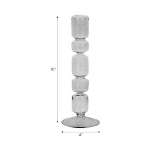 HENDONVALE BLACK CANDLE HOLDER 10 (IN) 8