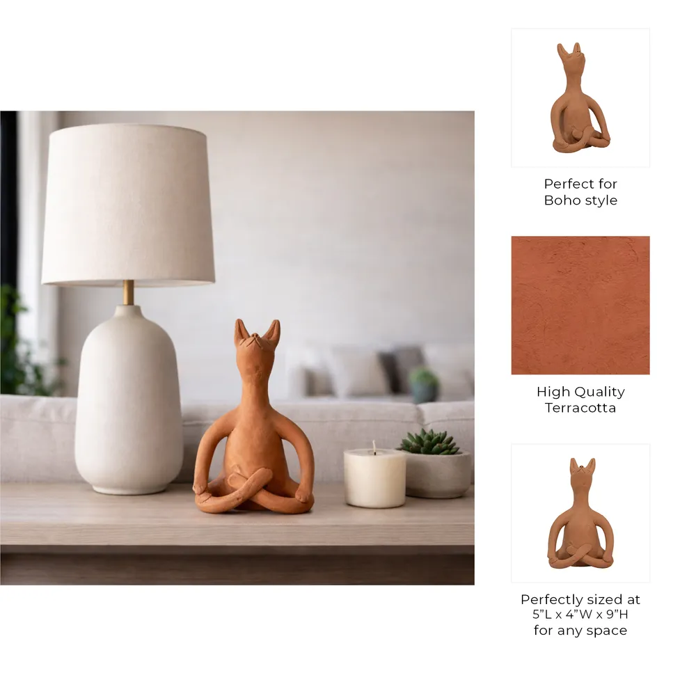 ALDENHAM BROWN DECOR 9 (IN)