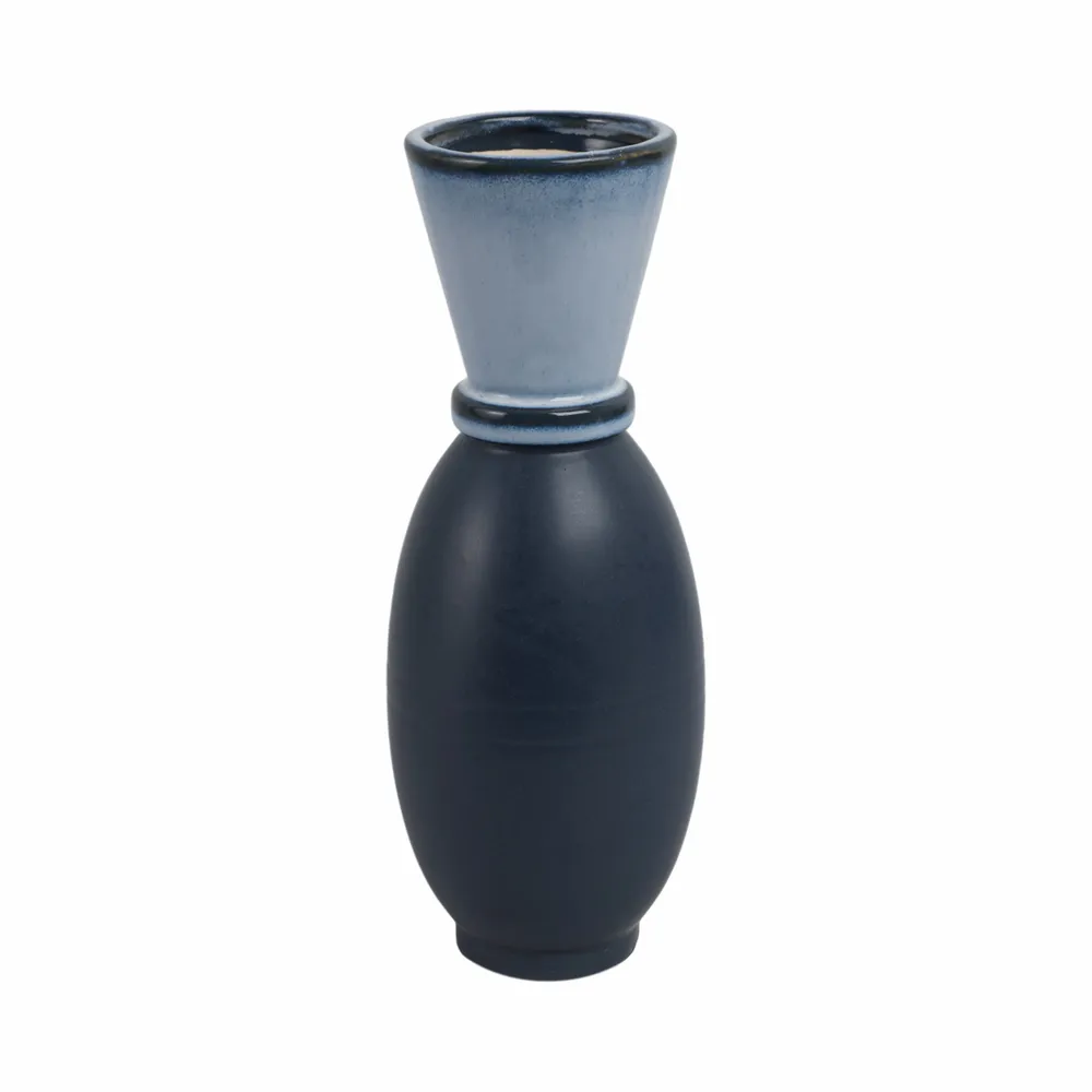 DURBANVIEW BLUE VASE 11 (IN)
