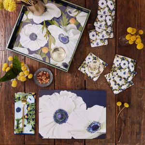 Anemone Poppy Paper Cocktail Napkins (Pack of 25) 3