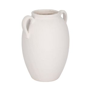 LAYLAFORD WHITE VASE 10 (IN) 4