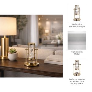 ESSEXHOLM GOLD HOURGLASS 8 (IN) 11