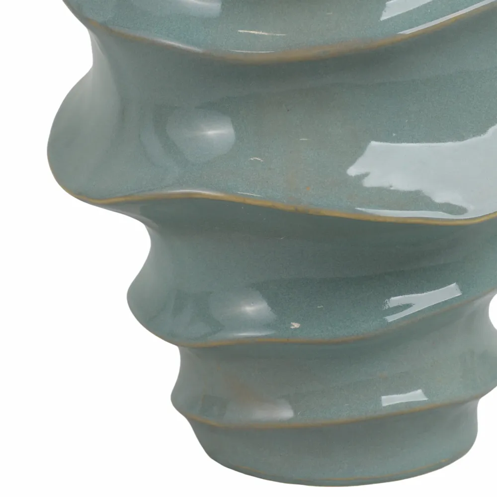 WILSONGROVE BLUE VASE 14 (IN)