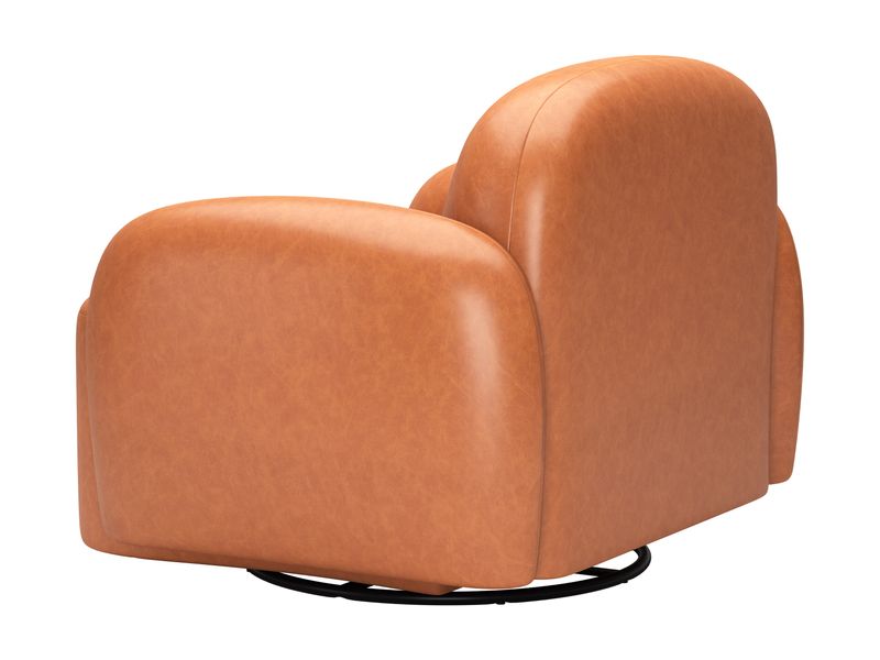 Cleo Swivel Chair Brown 6