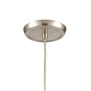 Sprinkle 5'' Wide 1-Light Mini Pendant - Satin Nickel 3