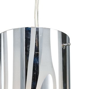 Chromia 4'' Wide 1-Light Mini Pendant - Polished Chrome 4