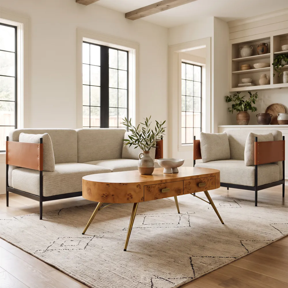 Bangor Coffee Table Brown