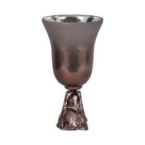 EVANDERCLIFF BRONZE GLASS VASE 15 (IN) 1