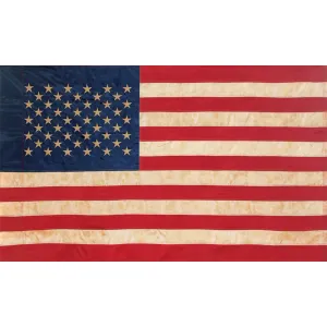 Primitive USA Flag 28in by 50in 2