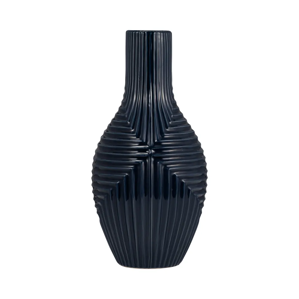 ROBINFIELD BLUE VASE 16 (IN)