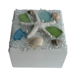 3" NAUTICAL BOX WITH STARFISH 1