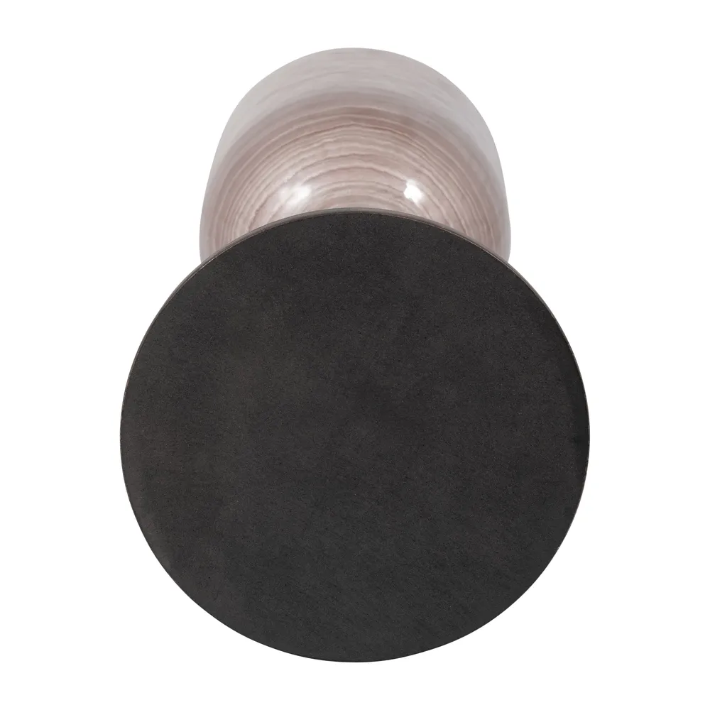 HENLEYSTONE PINK GLASS 20 (IN)