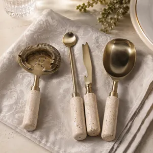 HEMMINGGATE SET OF 4 CREAM BAR ACCESSORIES 12 (IN) 10