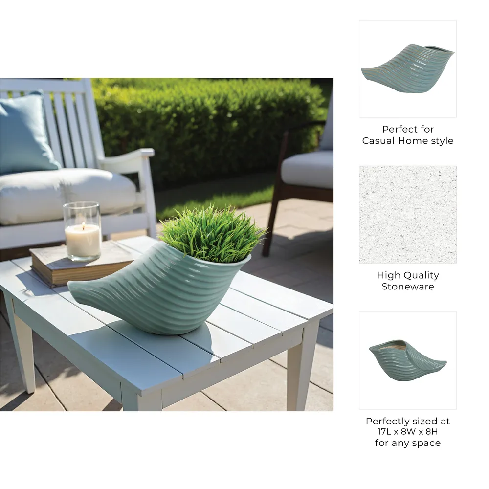 DEANSIDE BLUE PLANTER 8 (IN)