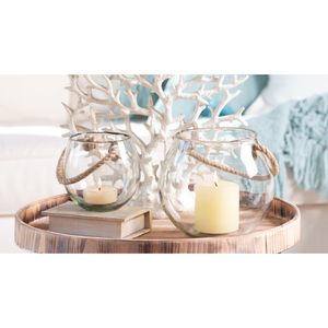 Rusa Candleholder - Set of 2 Clear 3