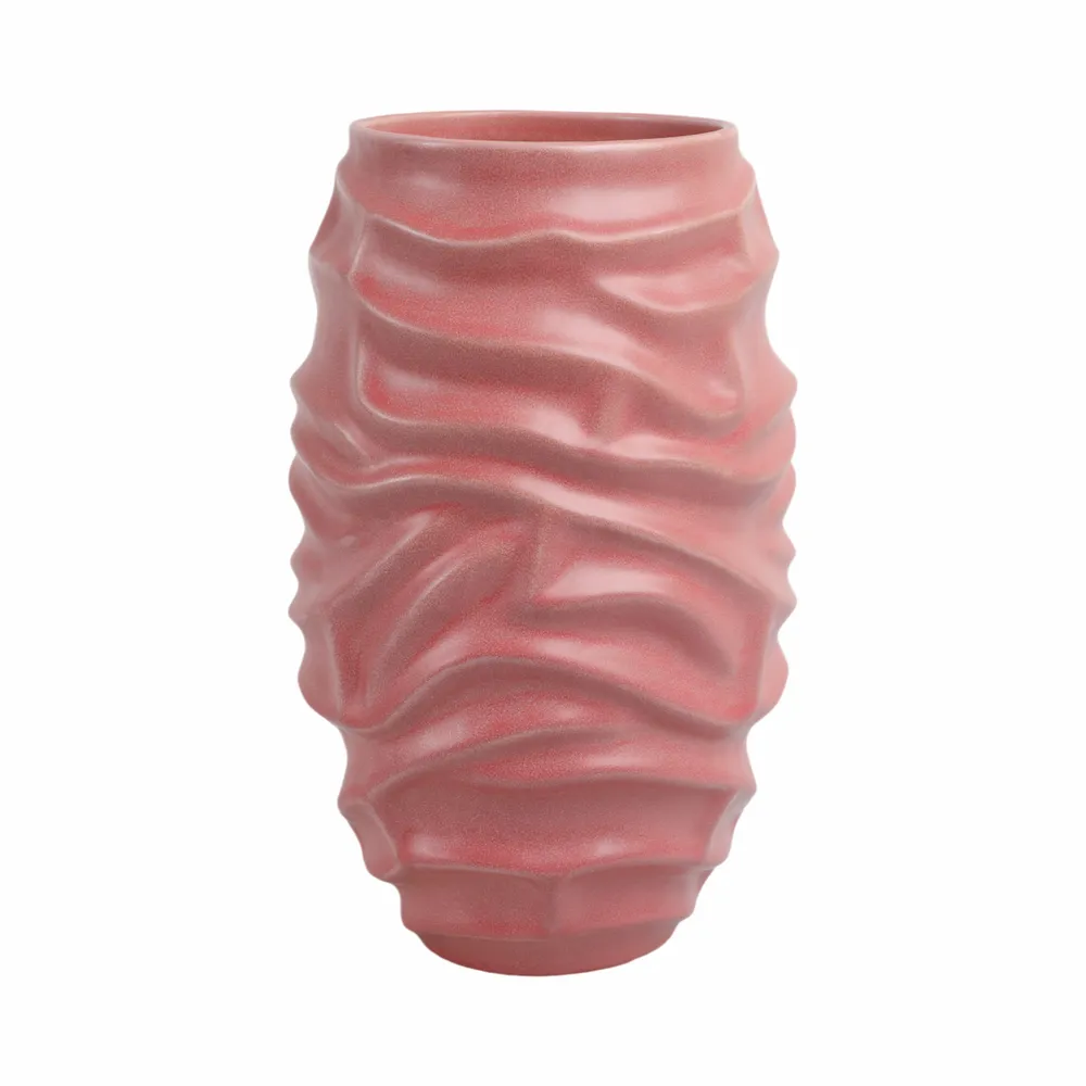 YATESLAND RED VASE 14 (IN)