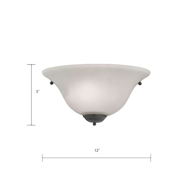 Tropea 5'' High 1-Light Wall Sconce - Oil Rubbed Bronze