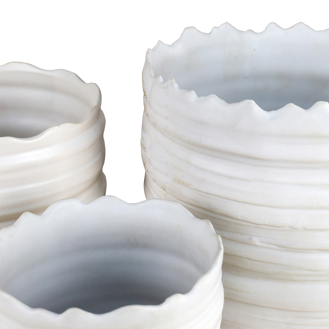 Lace Planters -Set 3 5