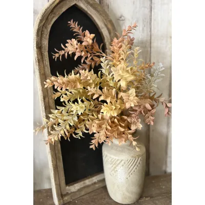 Yellow And Tan Boxwood