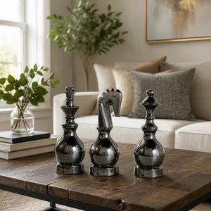 CASTONHOLM SET OF 3 SILVER DECOR 9 (IN) 10