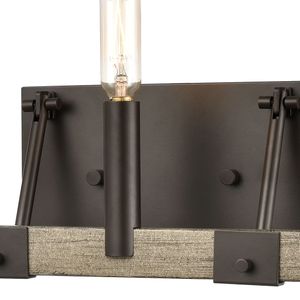 Transitions 22'' Wide 3-Light Vanity Light - Oil Rubbed Bronze 4