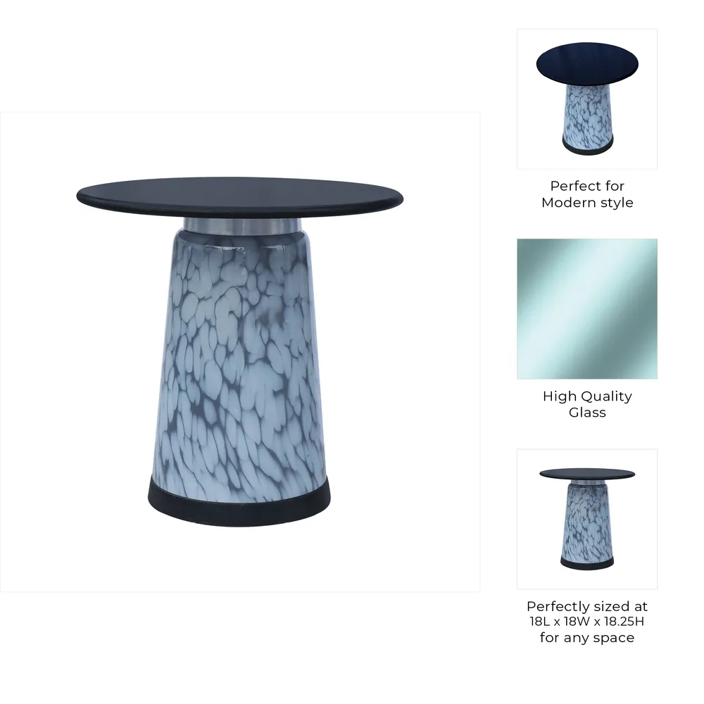 GROVERGROVE BLUE TABLE 19 (IN)