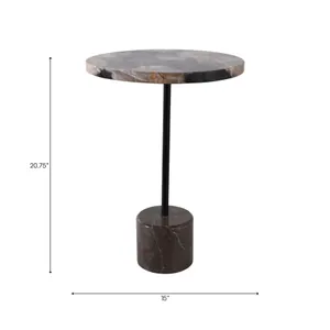 BYRONPORT BLACK TABLE 21 (IN) 10