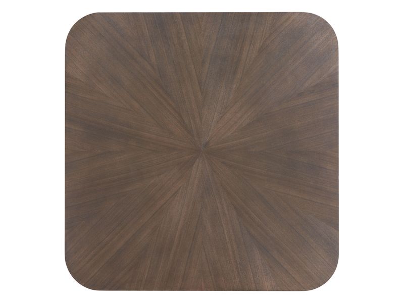 Silea Square Dining Table Espresso 6