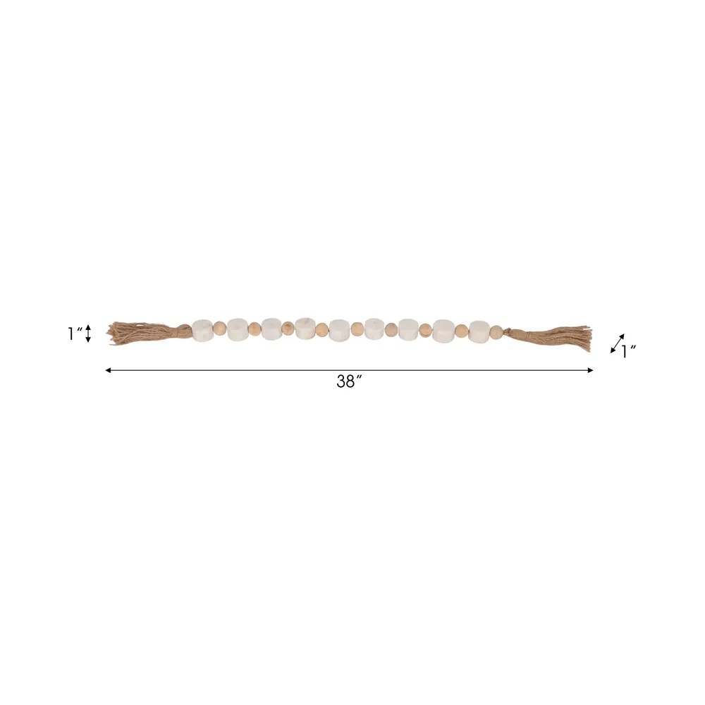 GREYSONTON WHITE BEAD 2 (IN)