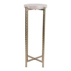 DUNEROSE WHITE TABLE 27 (IN) 3