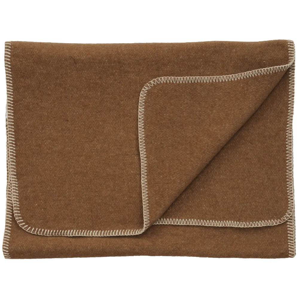 Solid Camel - Bed Scarf - King - 106x20