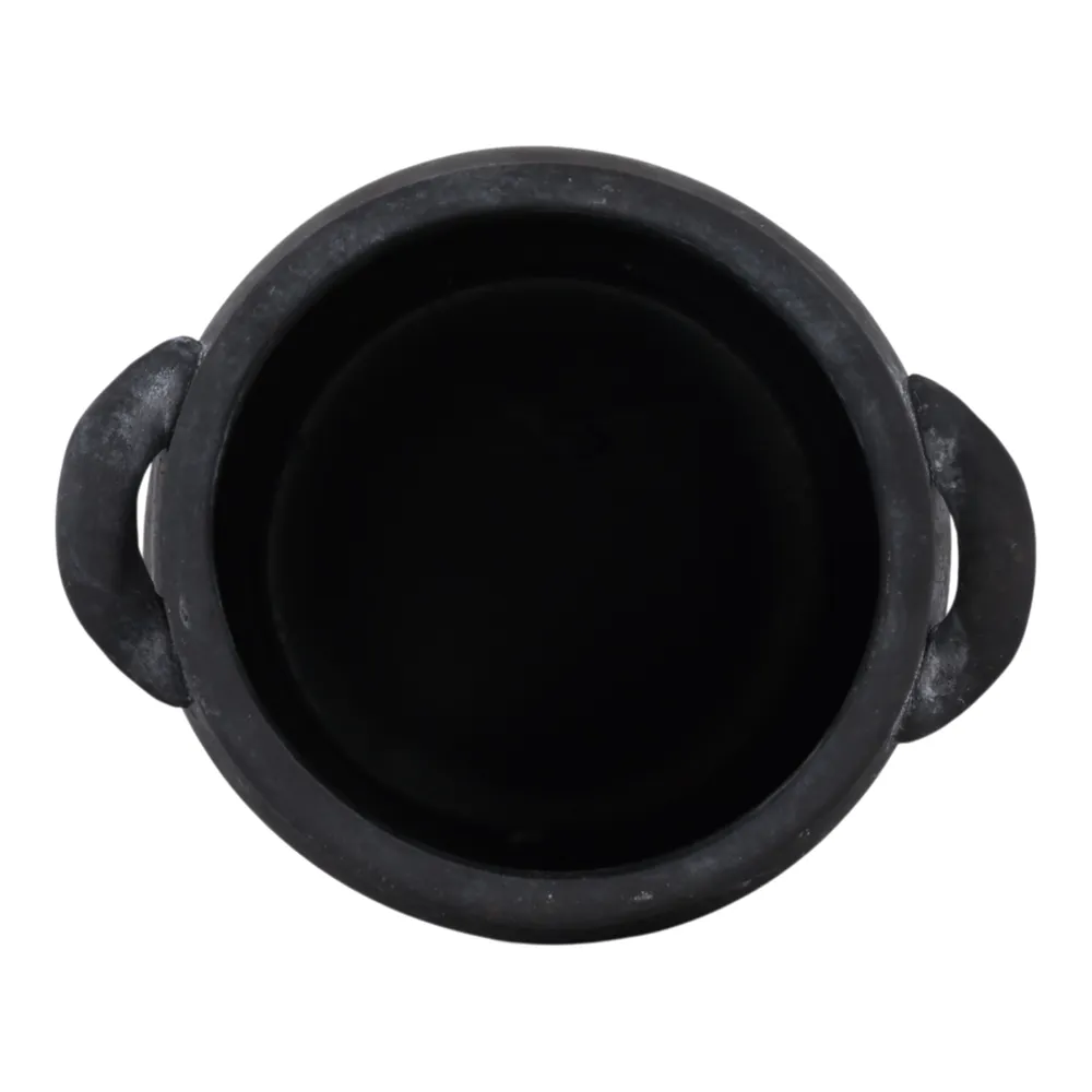 FRAZERCROSS BLACK VASE 9 (IN)