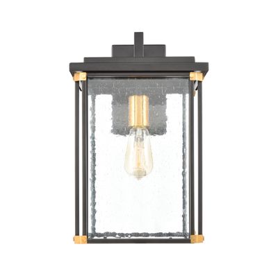Vincentown 18'' High 1-Light Outdoor Sconce - Matte Black