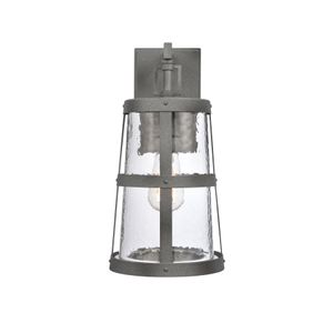 Dakota 14'' High 1-Light Outdoor Sconce - Distressed Zinc 1