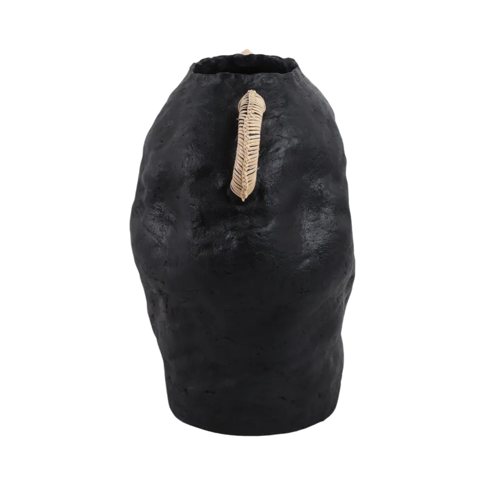 JULIANHAM BLACK VASE 13 (IN)